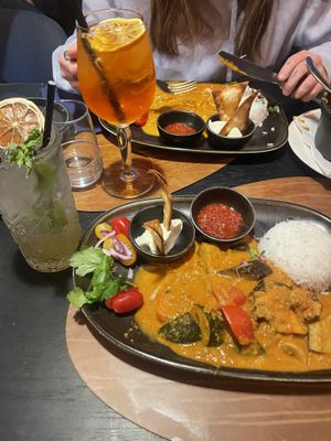 Hoofdgerecht, Seitan Massala  at Gastrobar SAM in Oostende