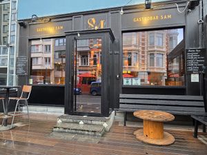 Front at Gastrobar SAM in Oostende