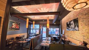 Interior at Gastrobar SAM in Oostende