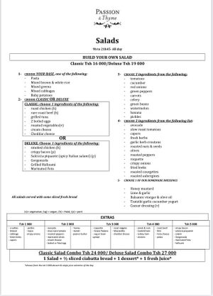  at Passion & Thyme in Zanzibar