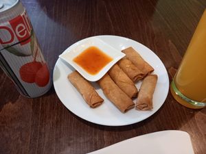 Mini Frühlingsrollen at Hot Mint Asiatische Küche in Oberasbach