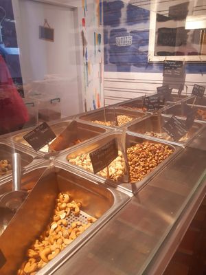 Nut mixes at Al Andalous Boutique in Prague