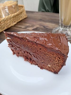 Chocolate cake at Panaderia Taita in Cuenca