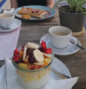 Veganer Kokosmilchreis at Café Rudowitz in Wurzburg