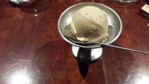 Rum Raisin Ice Cream at Matsuontoko Cafe in Kyoto