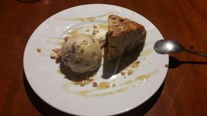 Banana cake at Matsuontoko Cafe in Kyoto