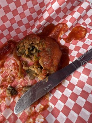 vegan cabbage roll  at Prince of Pierogi in Ephraim