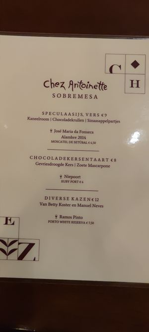 nagerecht at Chez Antoinette in Deventer