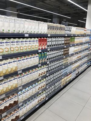 Milk alternatives   at Waitrose - Dubai Mall in Dubai