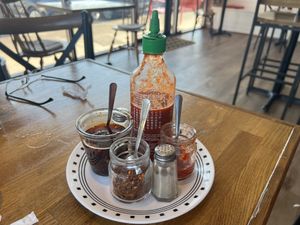 Spice rackk  at Pure Thai Cafe in Vancouver