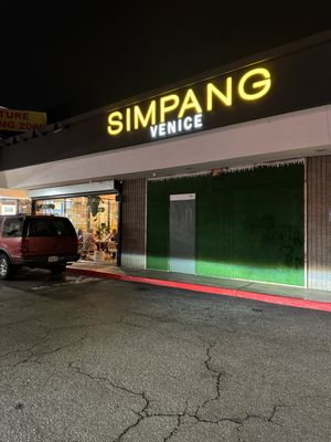 Restaurant Signage   at Simpang Asia in Venice