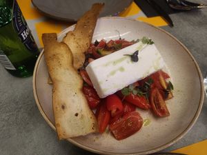 Bruscetta (vegan option!) at CIACCO in Protaras