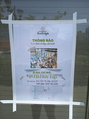 I'm currently sitting in their new location. at Hoan Hỉ Vegan in Qui Nhon