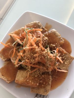 Thai style tofu   at Popomama Recipes in Batu Pahat