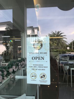 On door   at Popomama Recipes in Batu Pahat