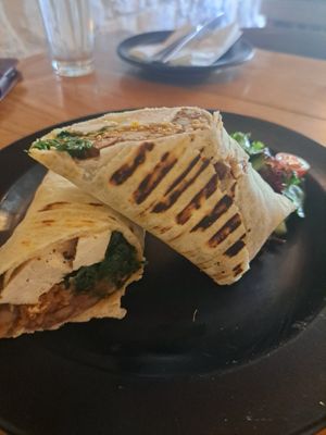 From a different view! at Perch Wine & Coffee Bar in New Delhi