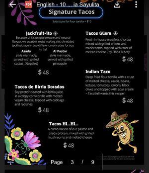   at 100% Vegana Taqueria 2 in Sayulita