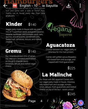   at 100% Vegana Taqueria 2 in Sayulita