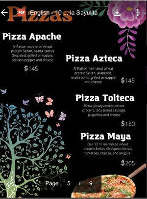   at 100% Vegana Taqueria 2 in Sayulita