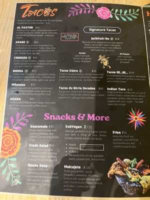   at 100% Vegana Taqueria 2 in Sayulita