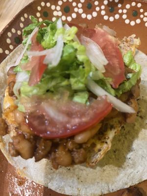   at 100% Vegana Taqueria 2 in Sayulita