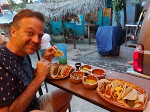 #Veganuary at 100% Vegana Taqueria 2 in Sayulita