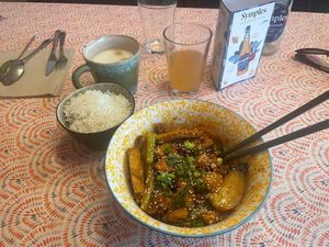 Lunch at BICEPS VEGGIE in Barbizon