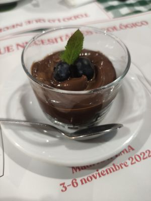 copa chocolate at Los Andenes Vegan - Puerta de Toledo in Madrid