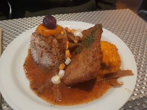 Main / Escabeche at Los Andenes Vegan - Puerta de Toledo in Madrid