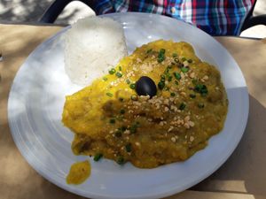 Main / Ají de (no) pollo at Los Andenes Vegan - Puerta de Toledo in Madrid