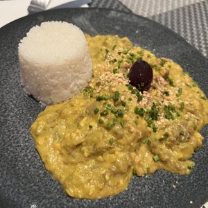 ahí de gallina   at Los Andenes Vegan - Puerta de Toledo in Madrid