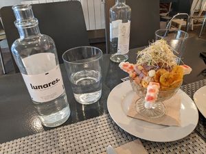 Coctel de veganbas at Los Andenes Vegan - Puerta de Toledo in Madrid