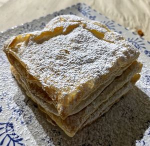 Milhojas  at Los Andenes Vegan - Puerta de Toledo in Madrid