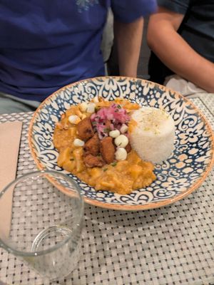 Carapulcra at Los Andenes Vegan - Puerta de Toledo in Madrid