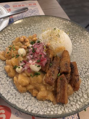 Vegan calapurcla   at Los Andenes Vegan - Puerta de Toledo in Madrid