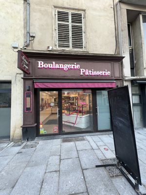 Front  #Veganuary at Boulangerie Jacquin in Nancy
