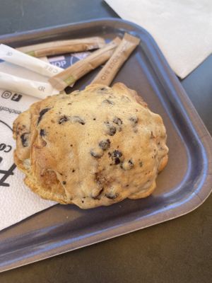 Crookie (croissant and chocolate chip cookie)  at Boulangerie Jacquin in Nancy
