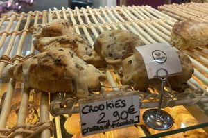 Vegan crookie   at Boulangerie Jacquin in Nancy