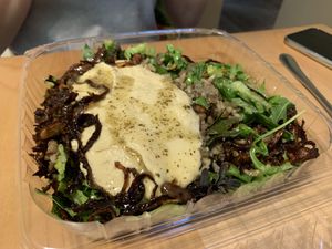 Salad at Aladdin's Eatery in Mt Lebanon