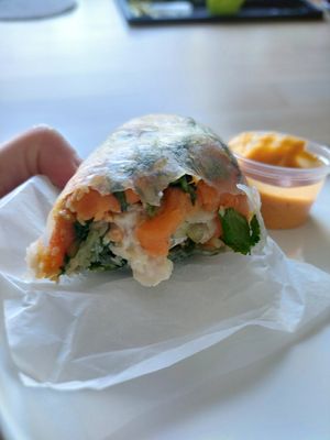 Sweet potato at Knees to Chin in Louvain-la-neuve