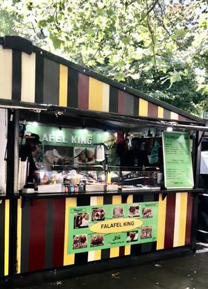 The store  at Falafel King in Manchester