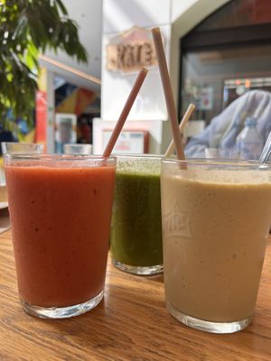 Great smoothies  at Mr Kale - Maspolomas  in Gran Canaria