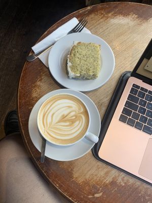   at Kilimanjaro Coffee in Edinburgh