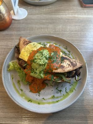 Husets quesadillaa  at Tilstede mat og mer in Kristiansand