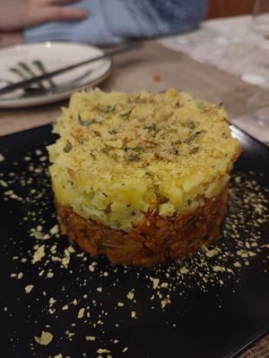 Parmentier (espectacular) #Veganuary at VEGandVEG Gastroartesanía in Fuenteheridos