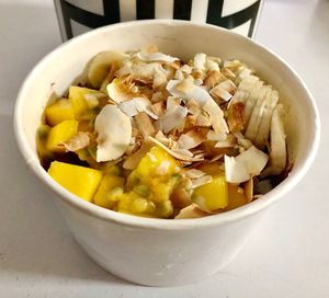 Tropical açai at Vegan & Co in Dubai