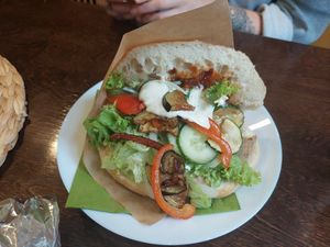 Döner at Il Vegano in Aachen