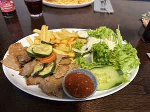 Vöner Teller  at Il Vegano in Aachen