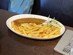 Vegane Currywurst   at Il Vegano in Aachen