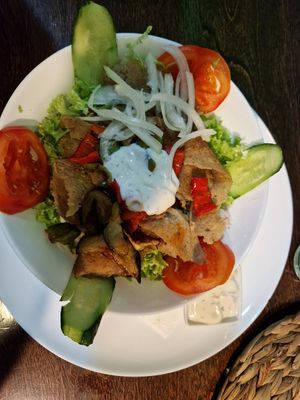 Vöner Salat at Il Vegano in Aachen